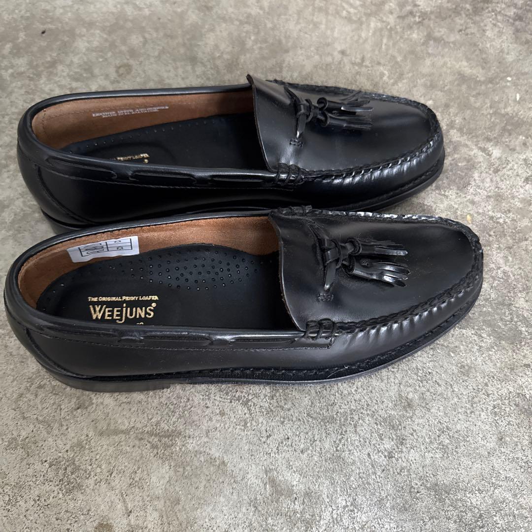 【極美品】G.H.Bass Weejuns　タッセルローファー　LARKIN黒