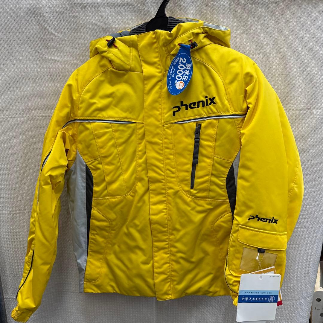 【新品未使用】フェニックス スキーウェア 150 上下セット イエロー 子供用