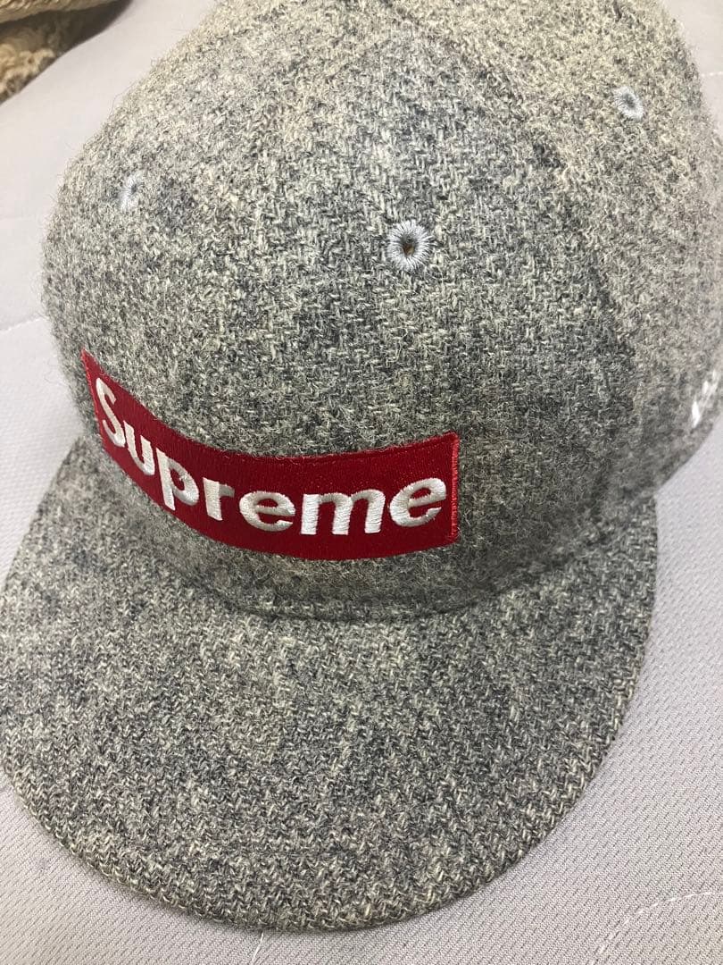 帽子 7 1/2 Harris Tweed Box Logo