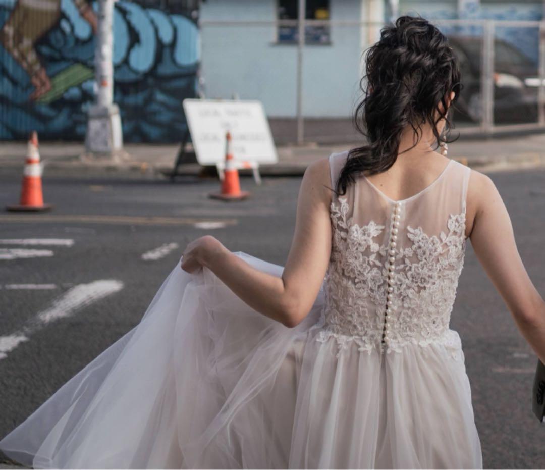 ★kuma yns wedding Aラインクリーニング済