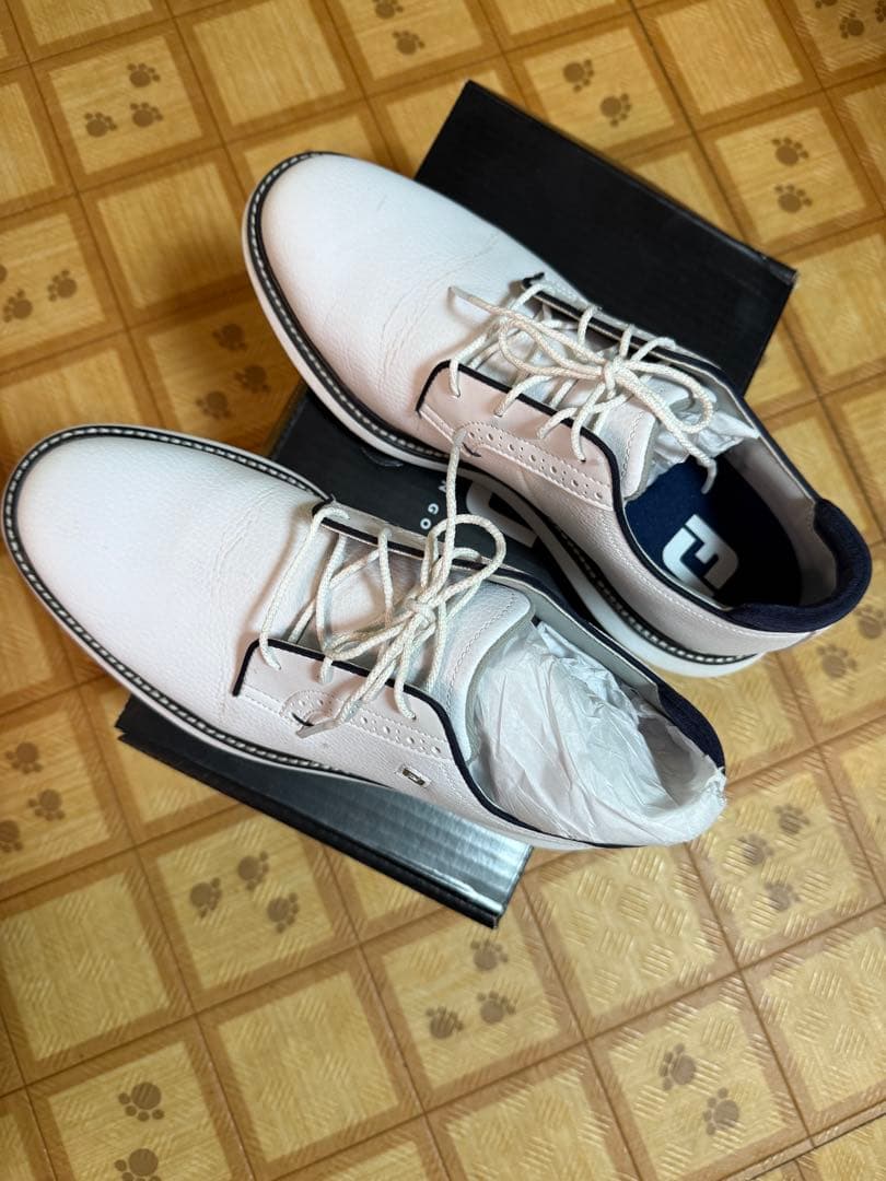 FJフットジョイゴルフシューズ57948J 27cmスパイクレス