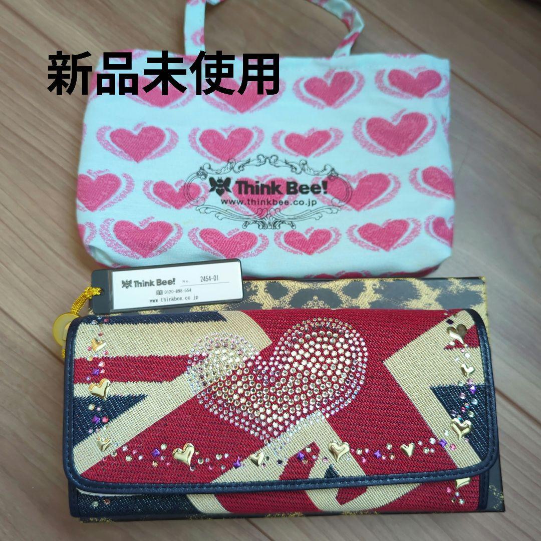 Think Bee! ユニオンジャック 長財布