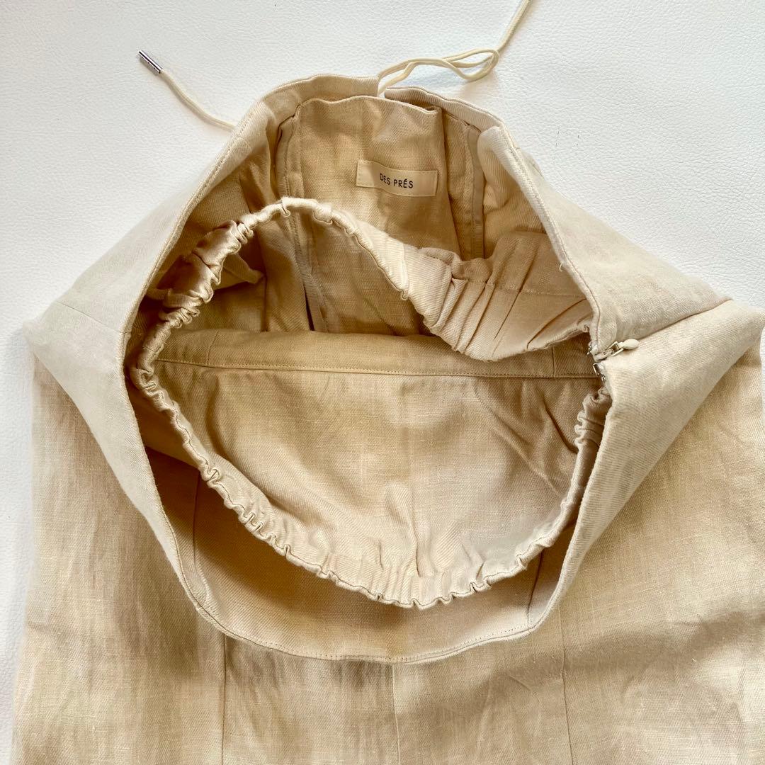 極美品✨DES PRÉS　デプレ　ヘンプツイル カクテルオールインワン　2024