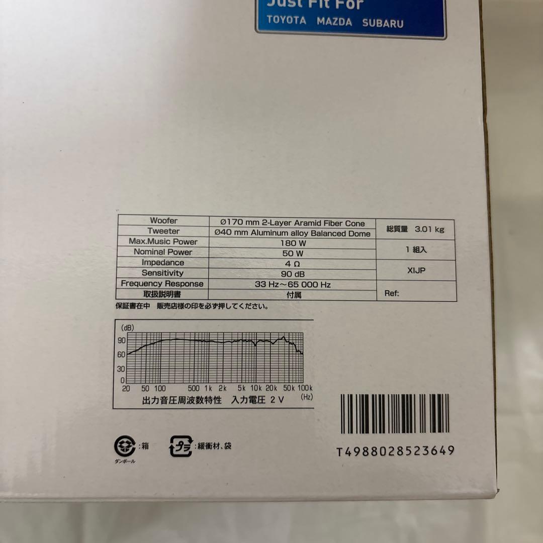 未使用 Pioneer TS-C1746S スピーカー