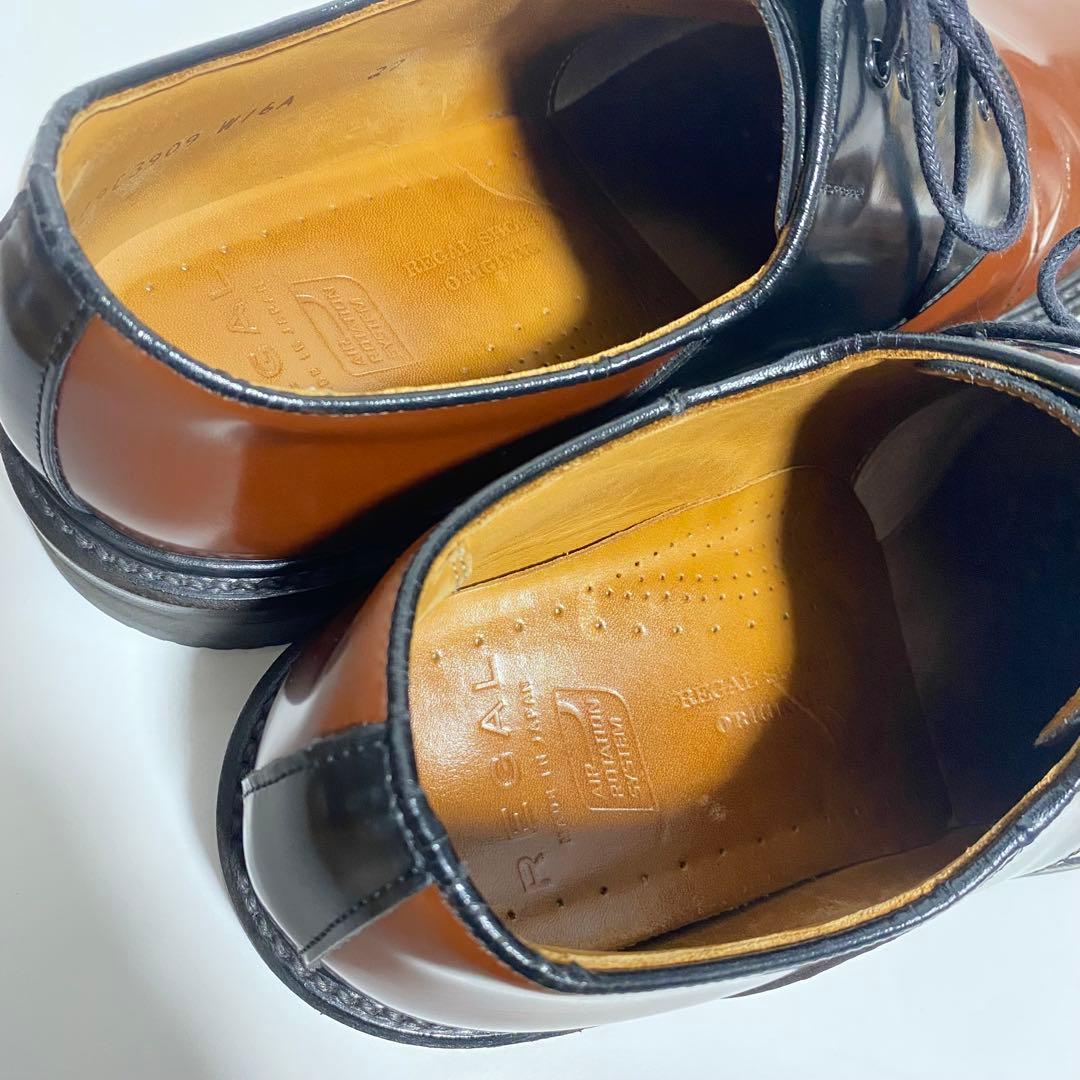 【美品】REGAL サドルシューズ W16A レザーシューズ　27㎝