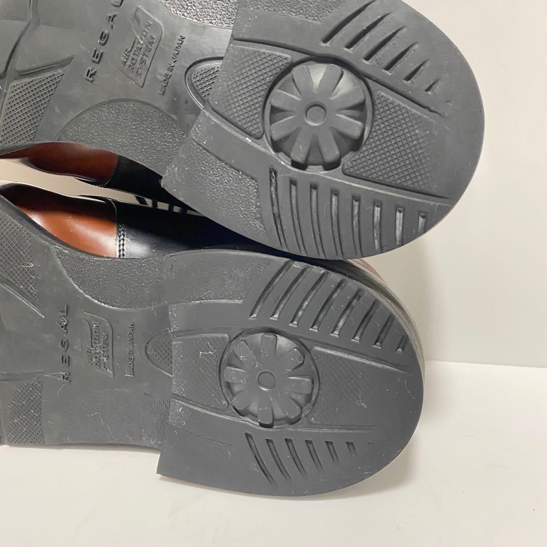 【美品】REGAL サドルシューズ W16A レザーシューズ　27㎝