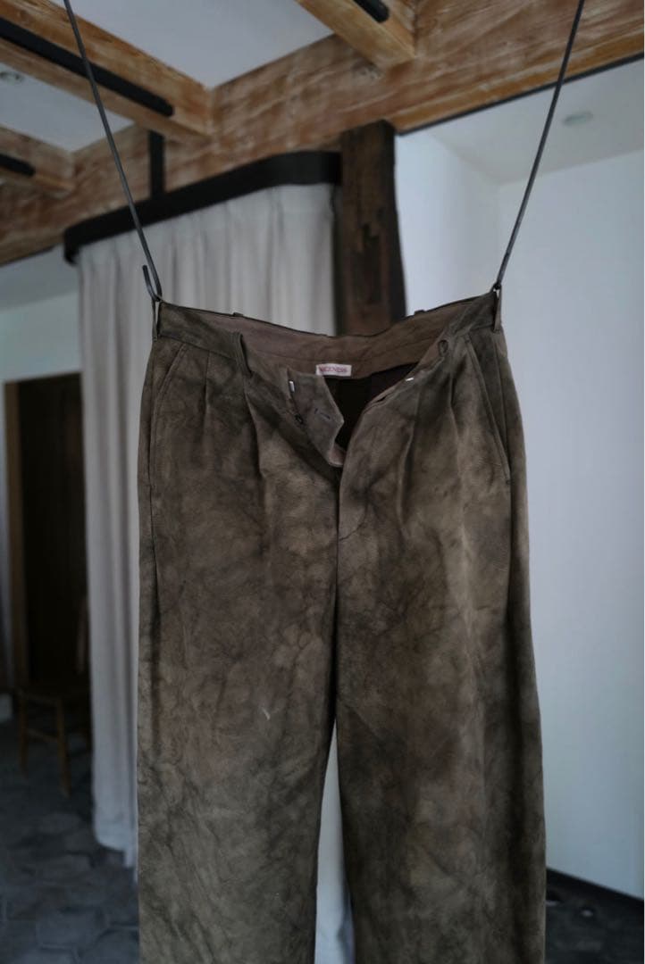 NICENESS × 柿乃葉 Ex VOLTON 4 柿渋染め 鉄焙煎 サイズ2