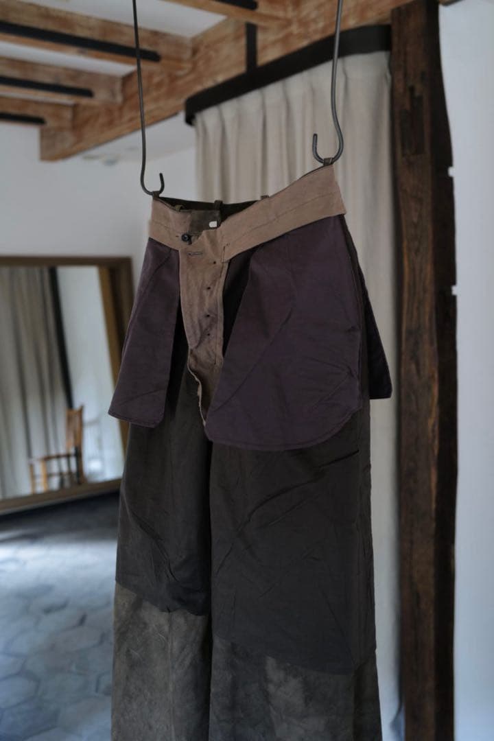 NICENESS × 柿乃葉 Ex VOLTON 4 柿渋染め 鉄焙煎 サイズ2