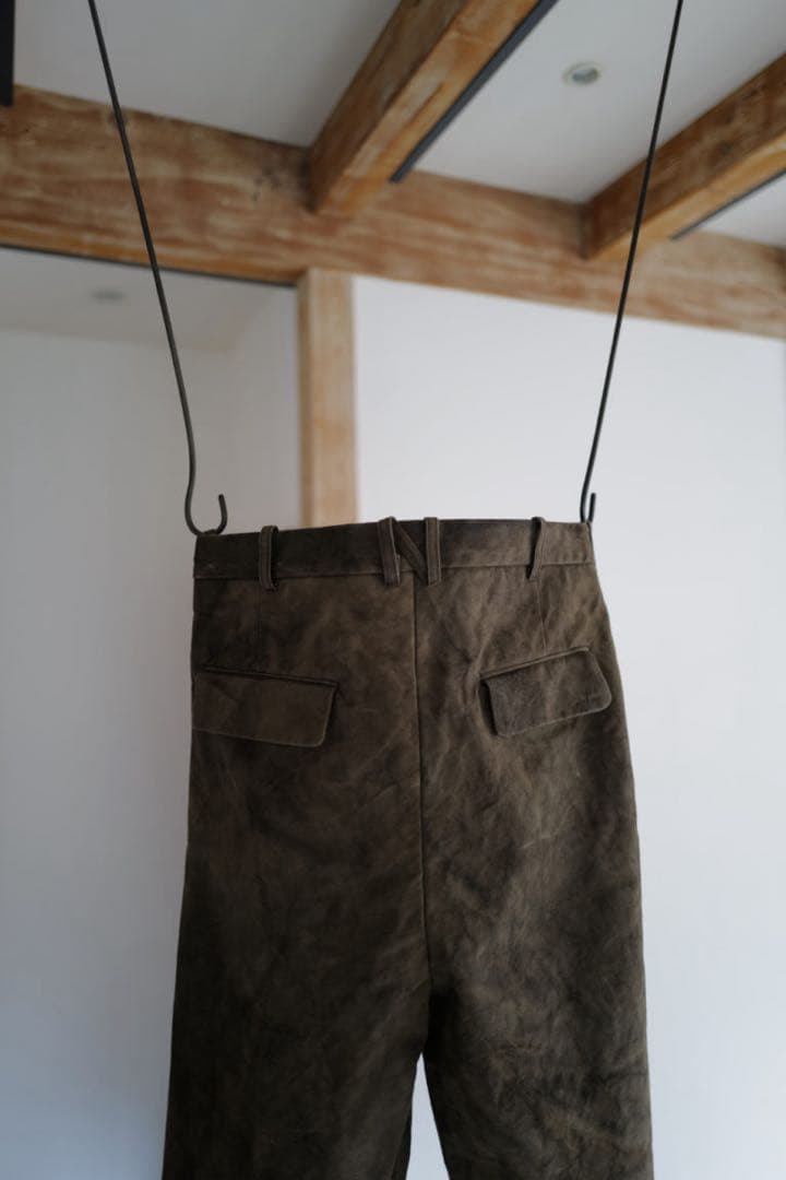 NICENESS × 柿乃葉 Ex VOLTON 4 柿渋染め 鉄焙煎 サイズ2