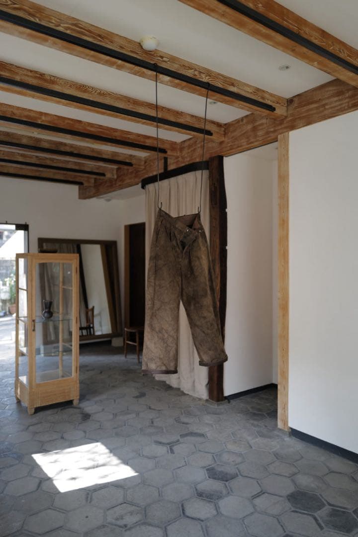 NICENESS × 柿乃葉 Ex VOLTON 4 柿渋染め 鉄焙煎 サイズ2