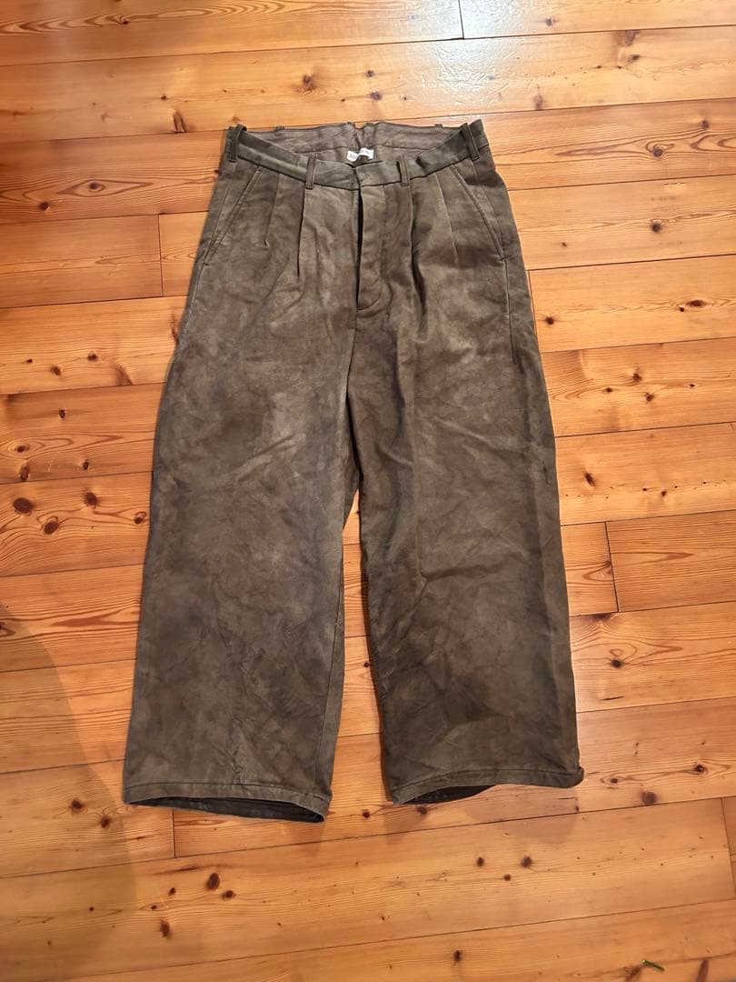 NICENESS × 柿乃葉 Ex VOLTON 4 柿渋染め 鉄焙煎 サイズ2