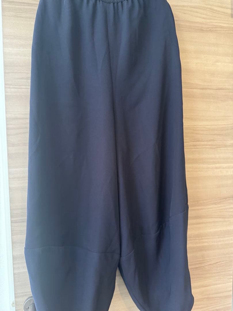 エンフォルド　ENFOLD　ELASTIC HAREM PANTS
