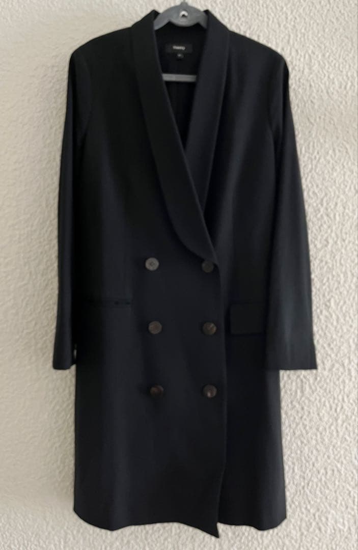 黒 ダブル　ジャケット（ワンピース）