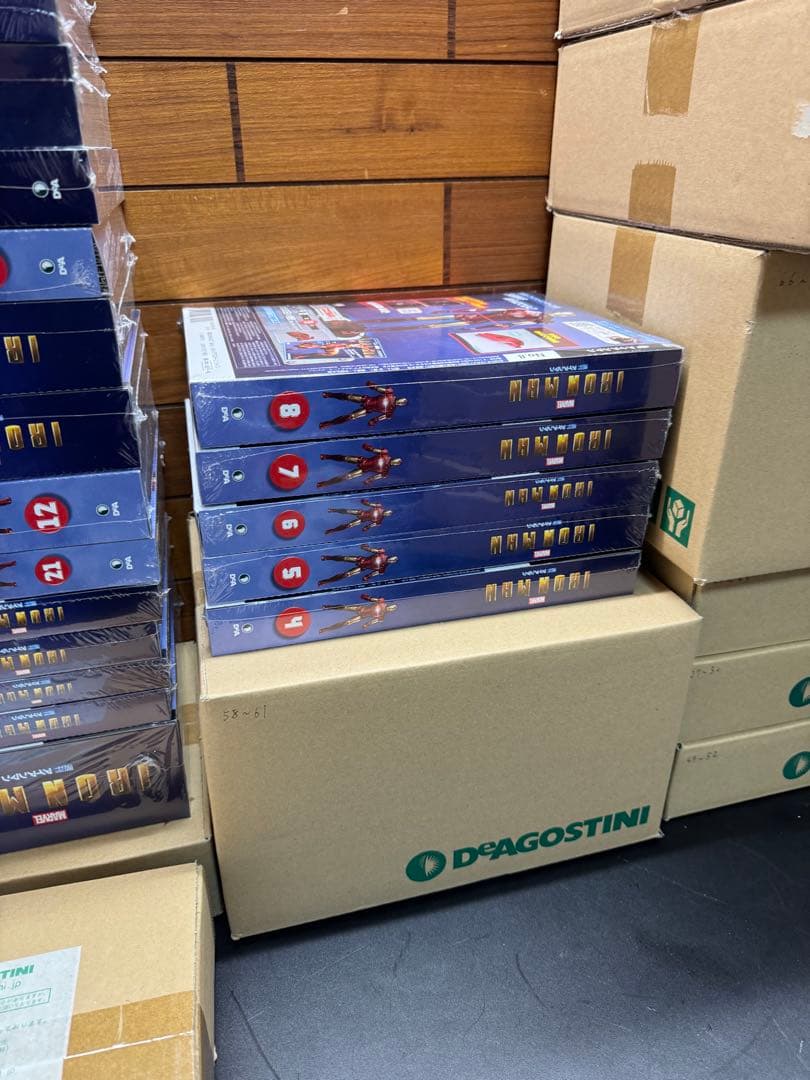 【新品未開封】デアゴスティーニ 週刊アイアンマン 全100巻　全巻