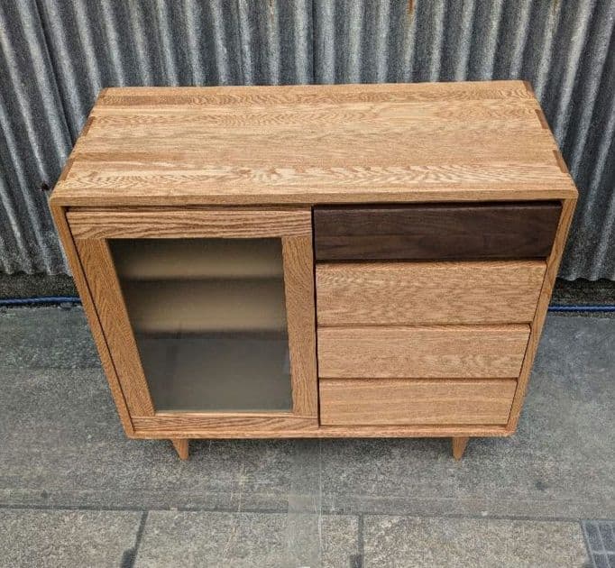 久和屋　キャビネット　サイドボード　無垢材　シンフォニー　北欧