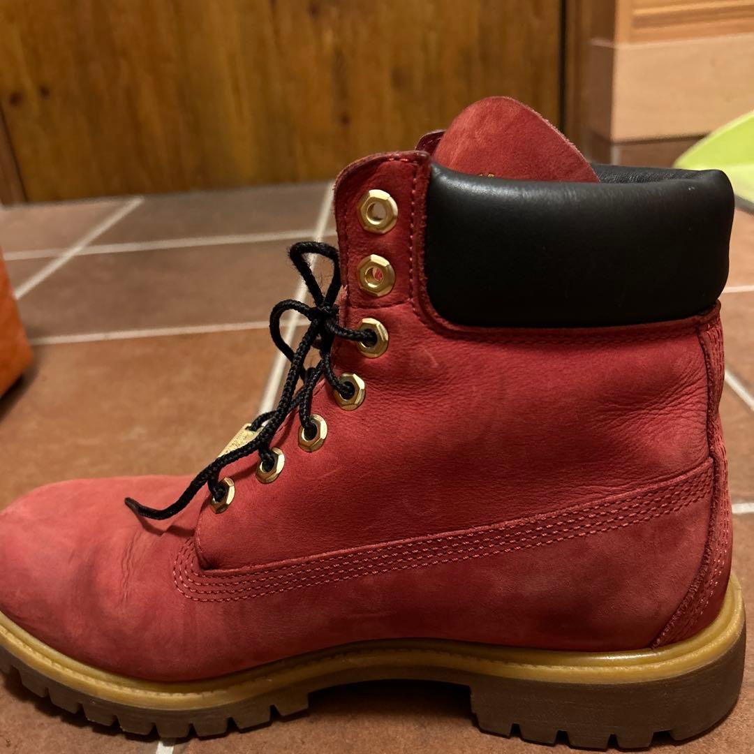 Timberland ティンバーランド　6インチ　プレミアムブーツ　レッド