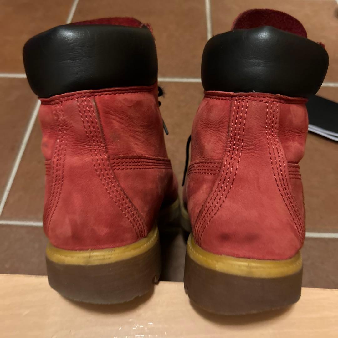 Timberland ティンバーランド　6インチ　プレミアムブーツ　レッド