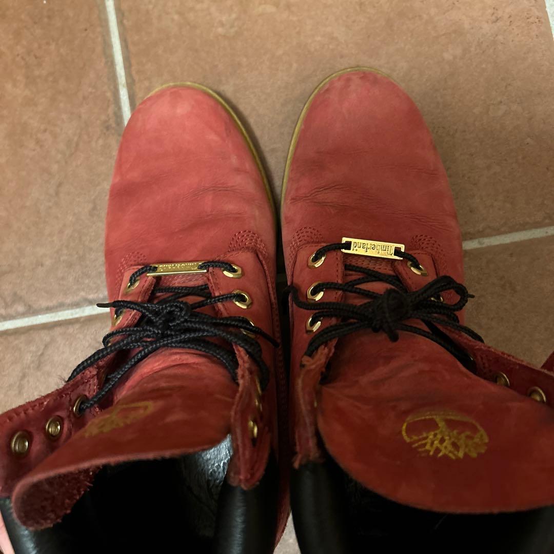 Timberland ティンバーランド　6インチ　プレミアムブーツ　レッド