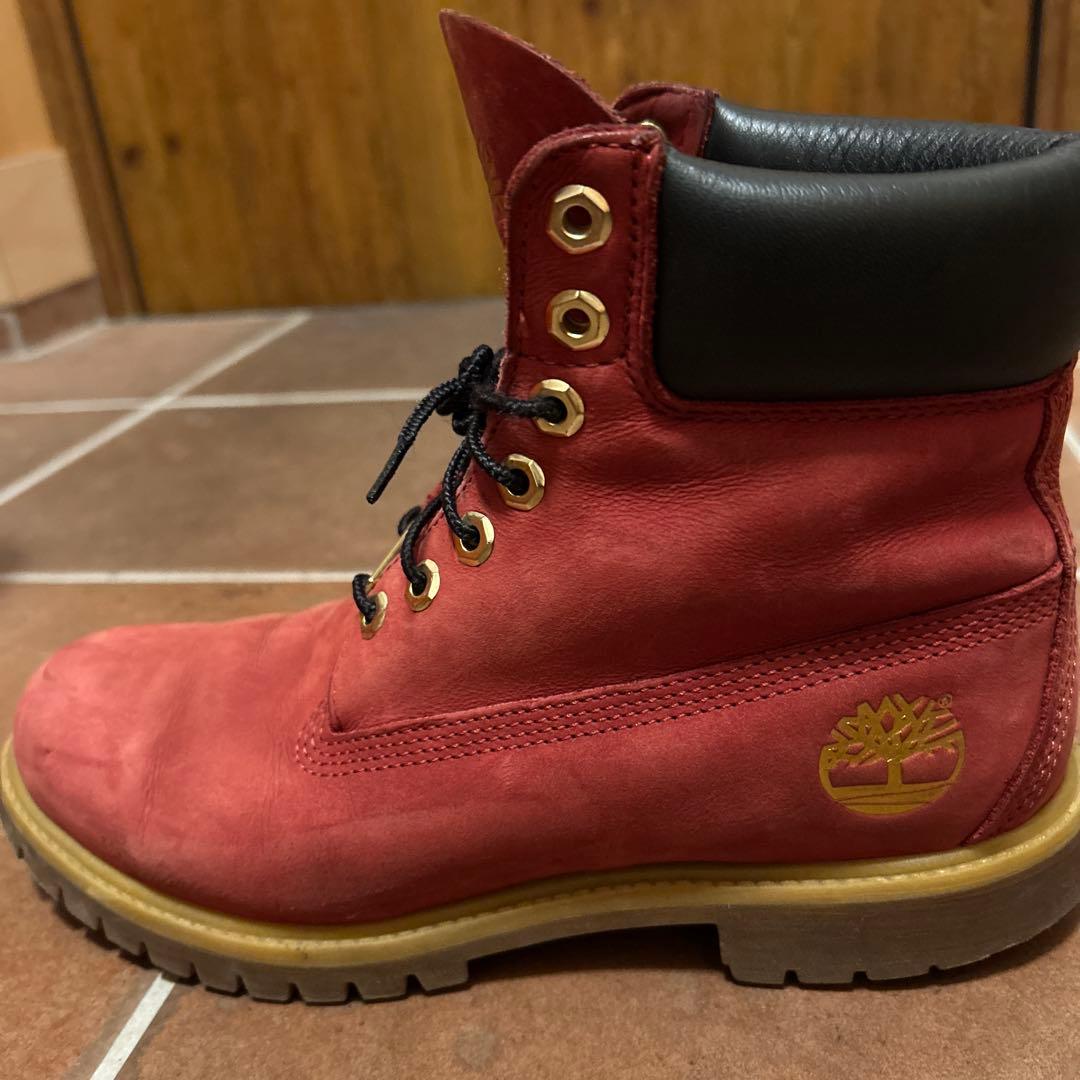 Timberland ティンバーランド　6インチ　プレミアムブーツ　レッド