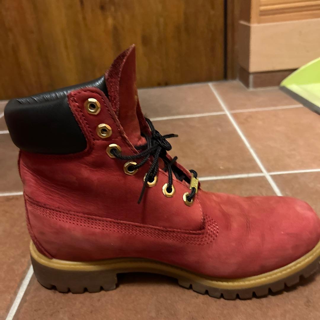 Timberland ティンバーランド　6インチ　プレミアムブーツ　レッド