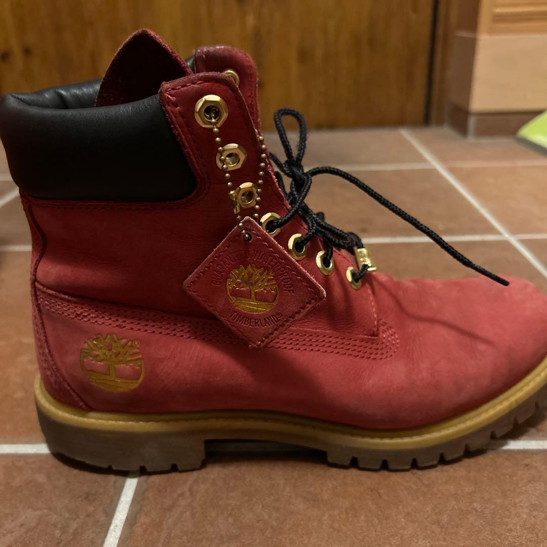 Timberland ティンバーランド　6インチ　プレミアムブーツ　レッド