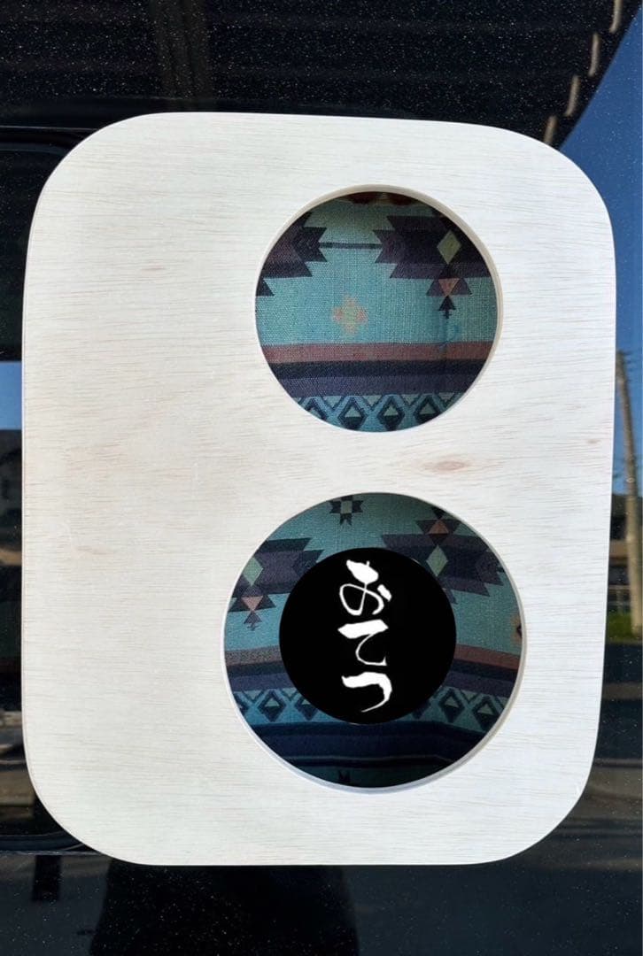 エコフローWAVE2 WAVE3 運転席側小窓用 ダクトパネル 未塗装