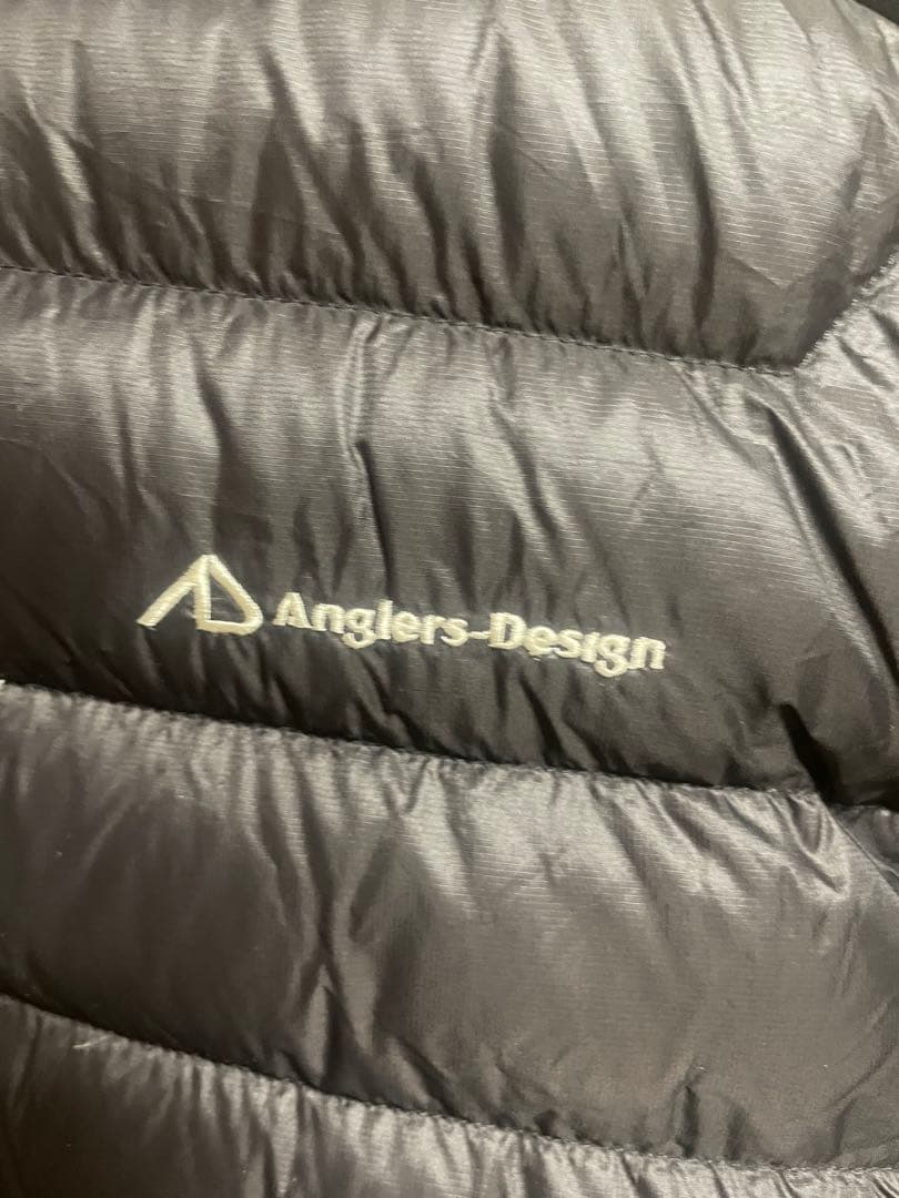 Anglers Design インナー ダウン ジャケット LL ブラック