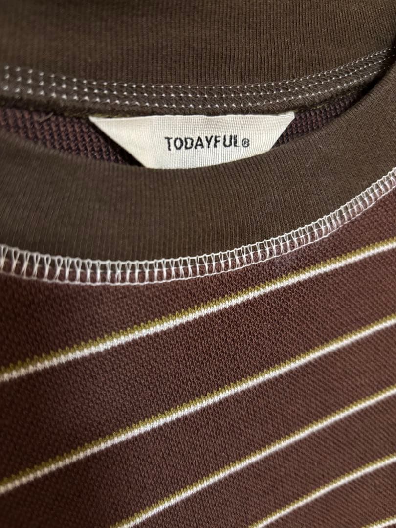 【11/30まで】TODAYFUL Border Long T-shirts
