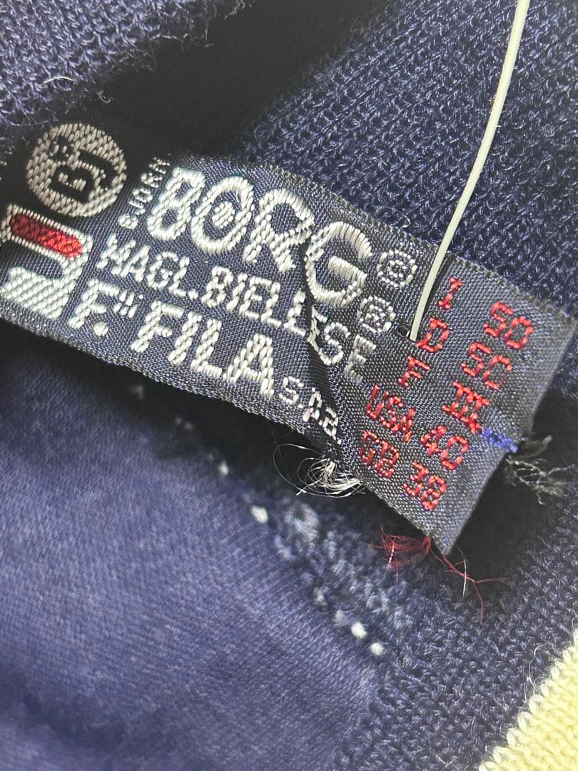 FILA 70‘sBORG ビヨンふボルグ　トラックジャケット イタリア製