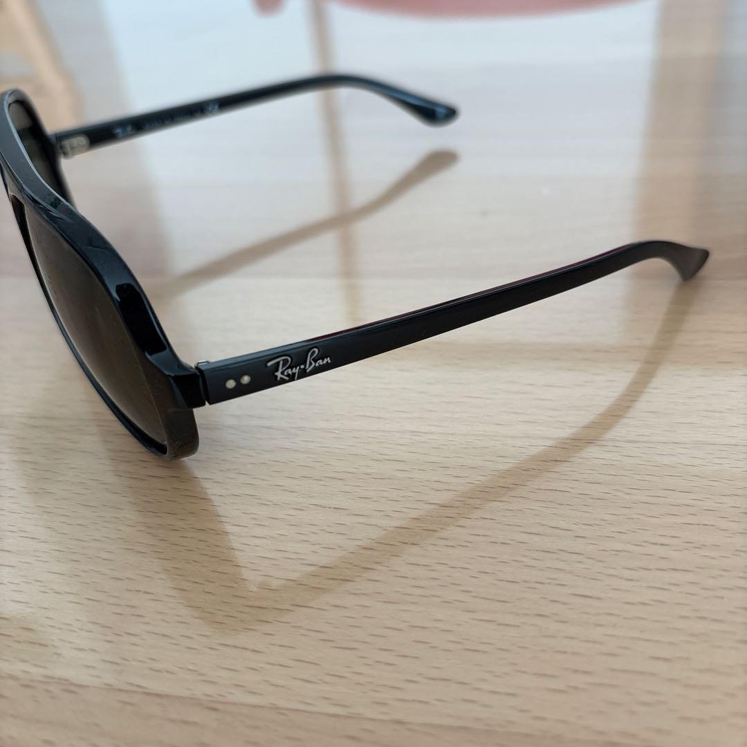 Ray-Ban ティアドロップサングラス ブラック