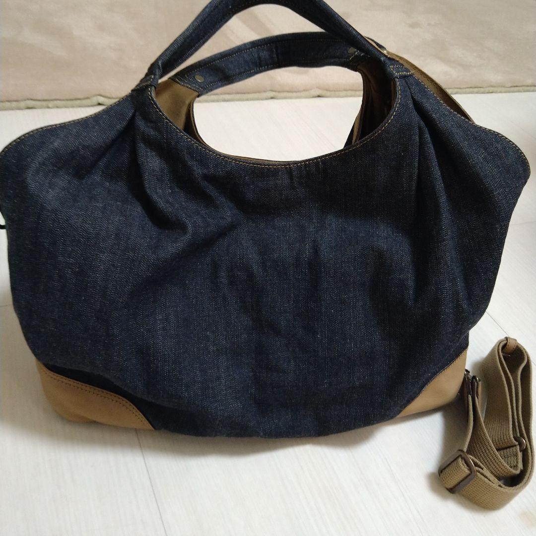 BURBERRY BLUE LABEL　デニム　ホース　ワンショルダーバッグ