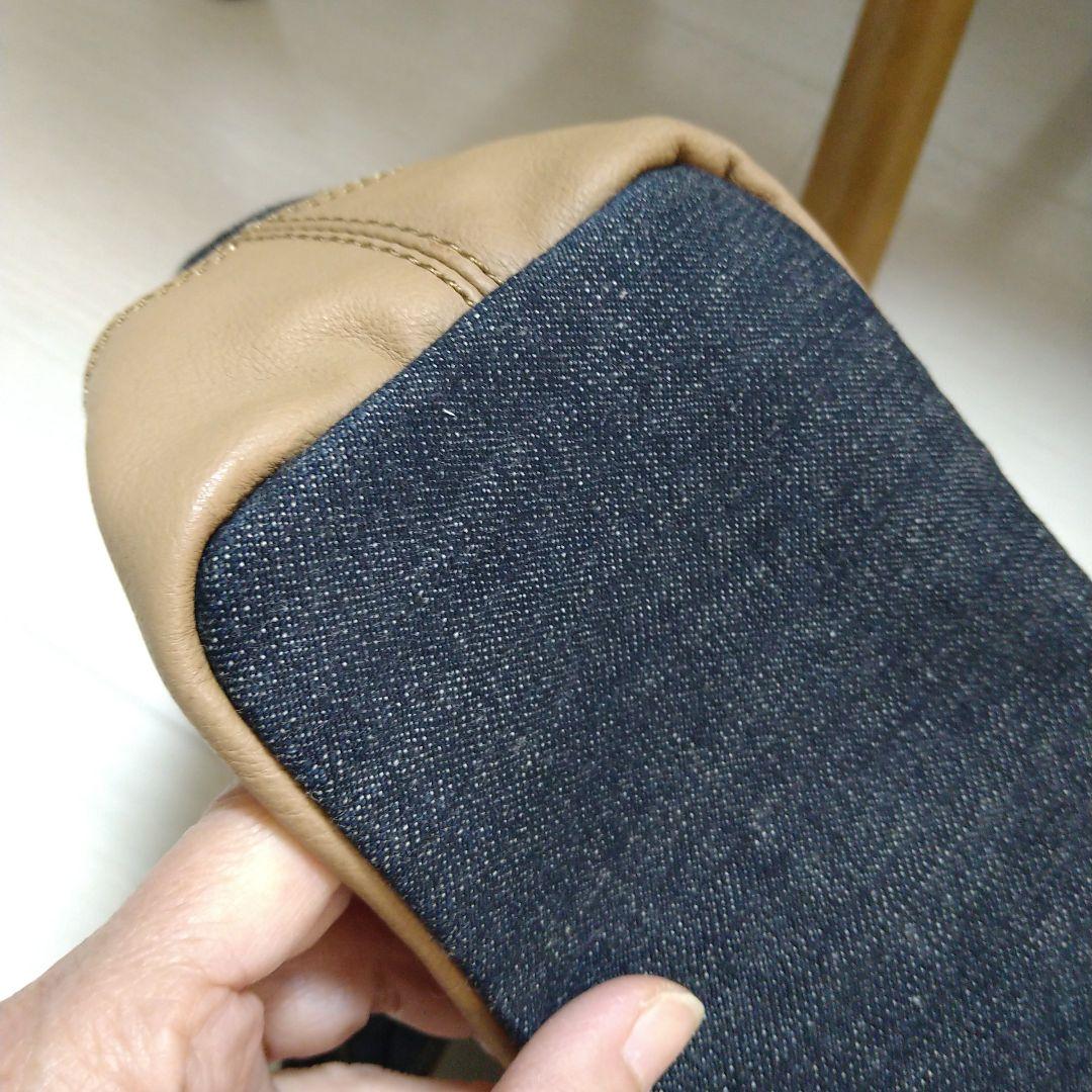 BURBERRY BLUE LABEL　デニム　ホース　ワンショルダーバッグ