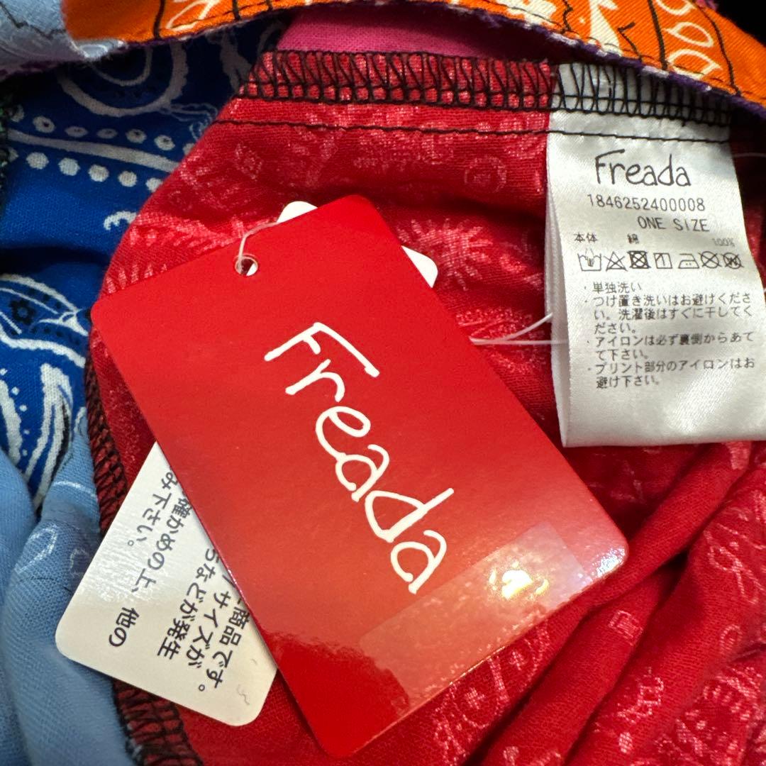 Freada バンダナ柄ワンピース 新品タグ付き