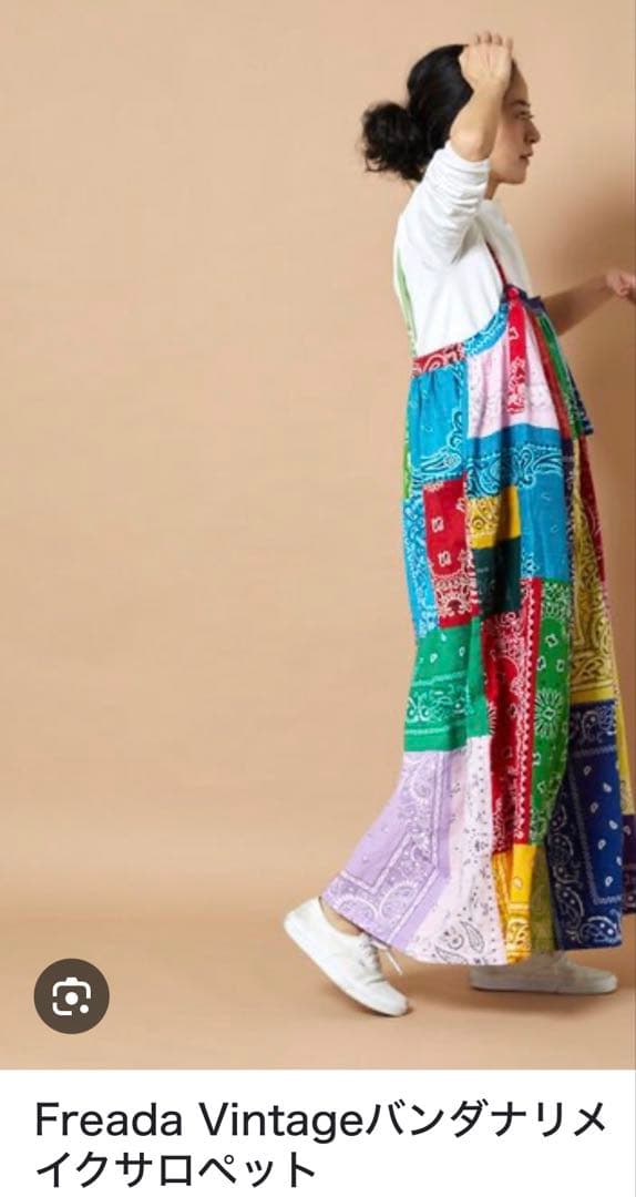 Freada バンダナ柄ワンピース 新品タグ付き