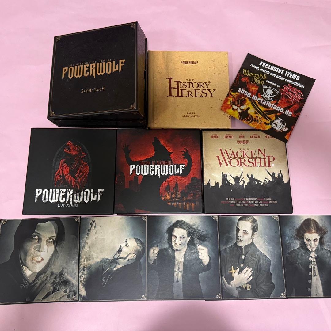 パワーウルフTHE HISTORY OF HERESY I 2004-2008