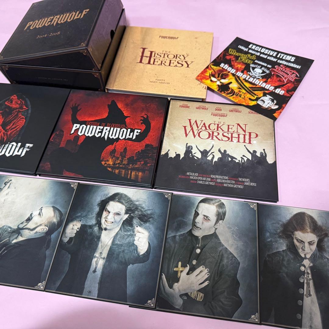 パワーウルフTHE HISTORY OF HERESY I 2004-2008