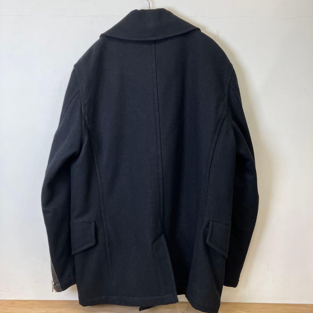 AVIREX ウールピーコート XL ブラック