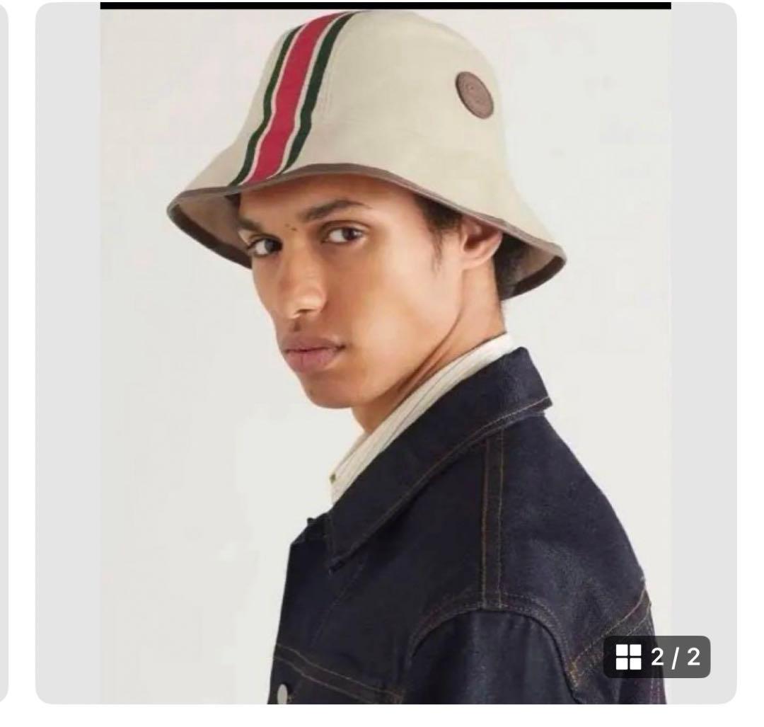 正規品　GUCCI グッチ　バケハ　帽子
