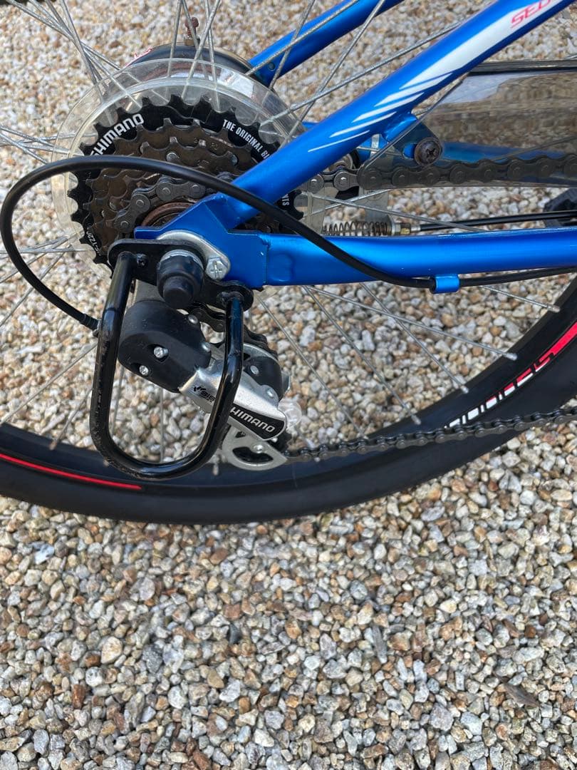 【直接引き渡し】24インチ　子供用自転車　ASAHIシマノ６段変速ギア