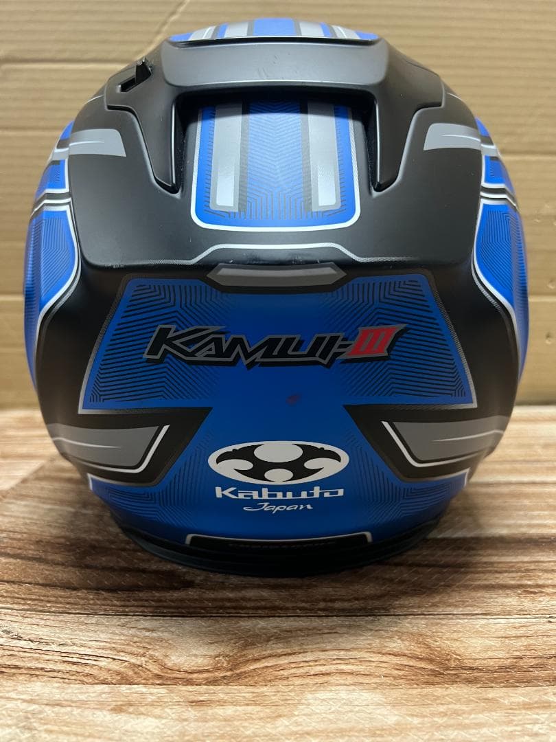 OGK KABUTOフルフェイスヘルメット KAMUI-3 Mサイズ2020年製