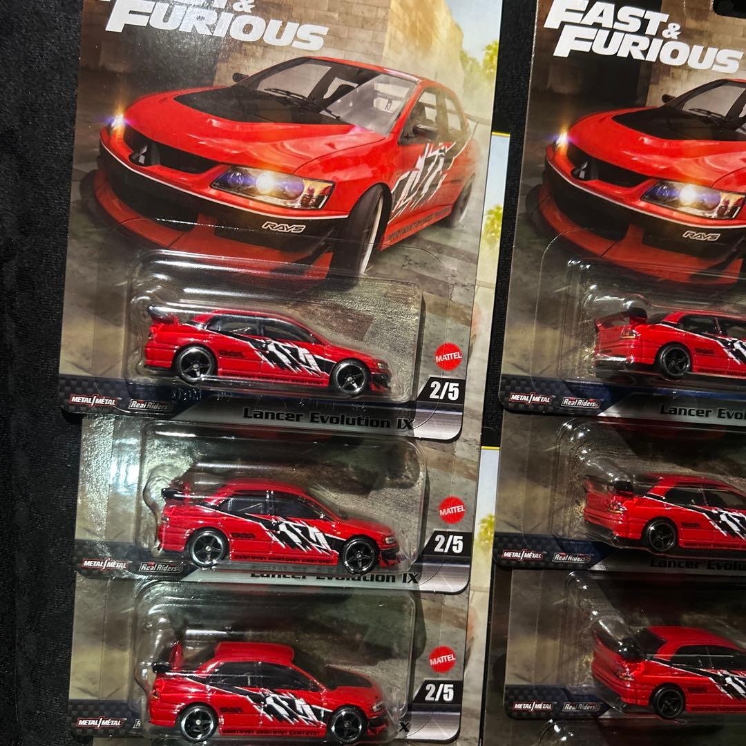 ホットウィール ワイルドスピード　ランサー　ランエボ　12台セット