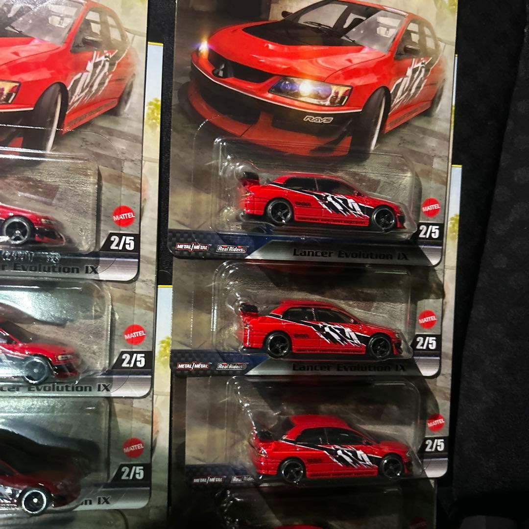 ホットウィール ワイルドスピード　ランサー　ランエボ　12台セット