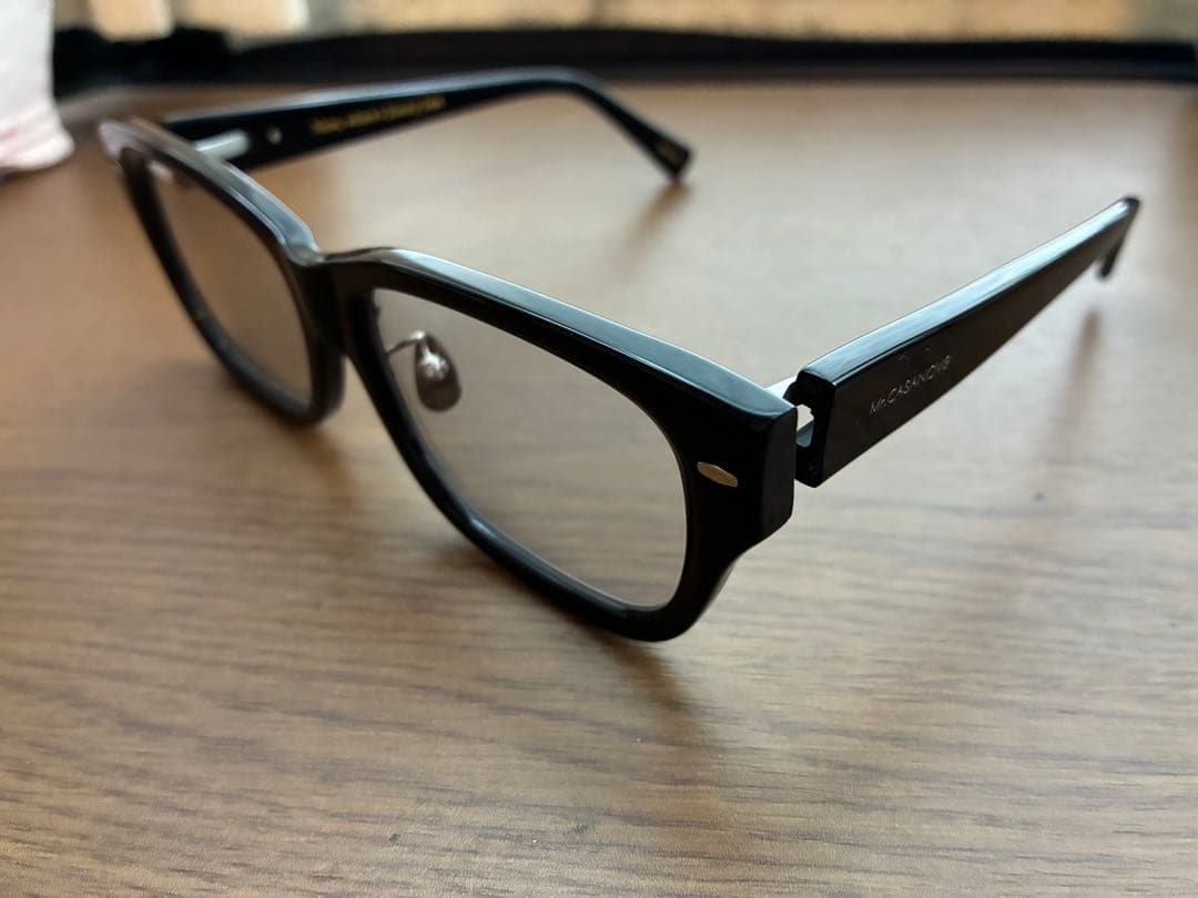 (美品) Mr.CASANOVA JIMMYサングラス、未使用品