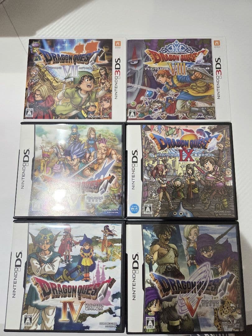 ☆DS・3DS ドラゴンクエスト 6本セット 美品