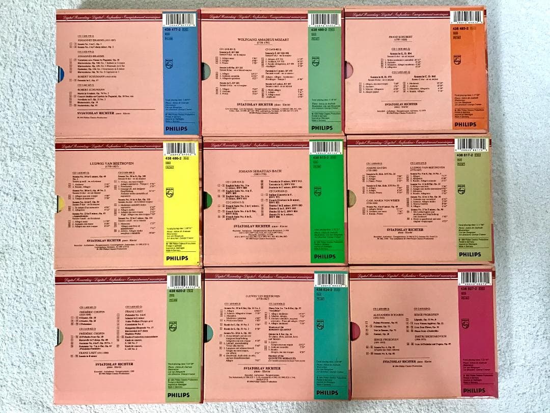 SVIATOSLAV RICHTER 21 CD BOX リヒテル