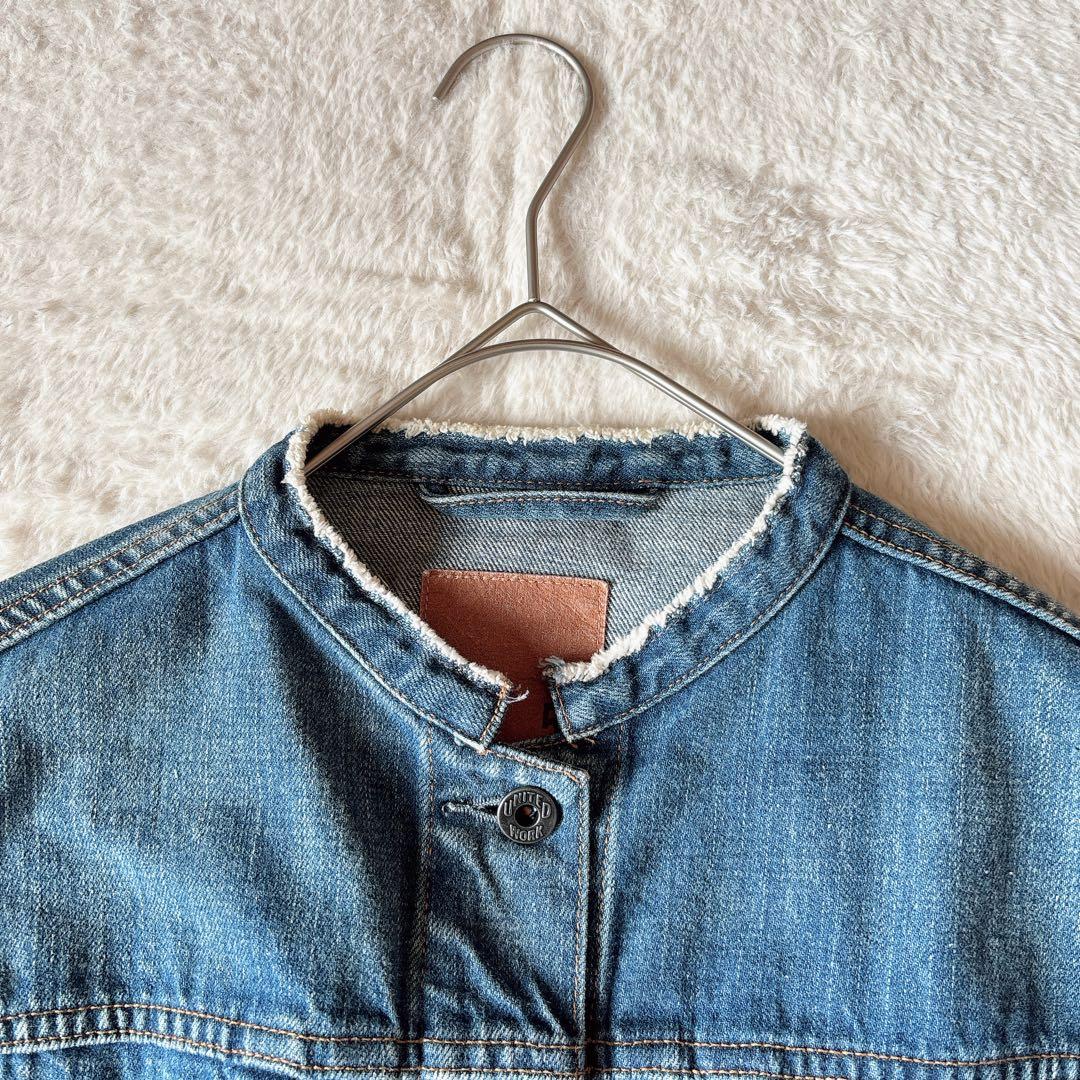 スピック&スパン 5 1/22 ND-LINE CROP DENIM ジャケット