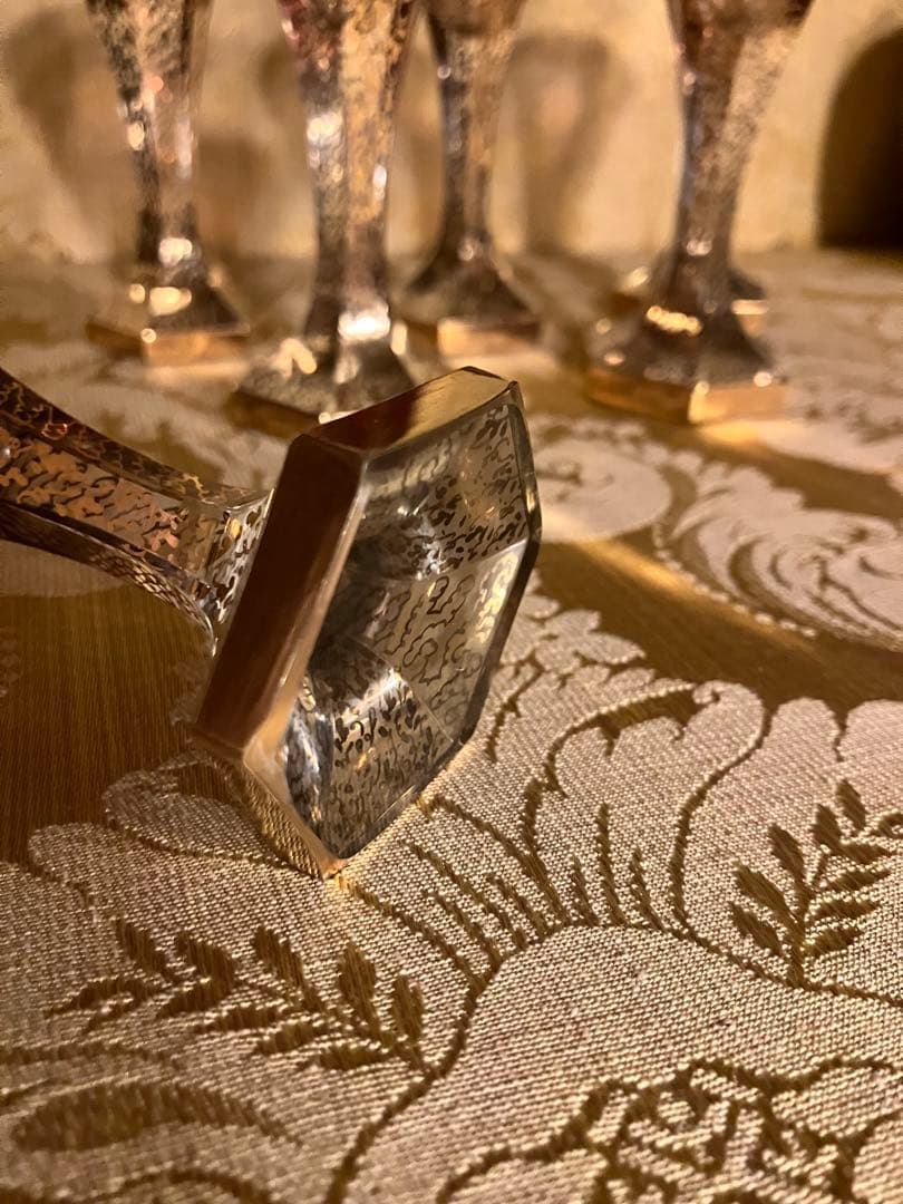 ベネチアングラス　グラスとピッチャーのセット