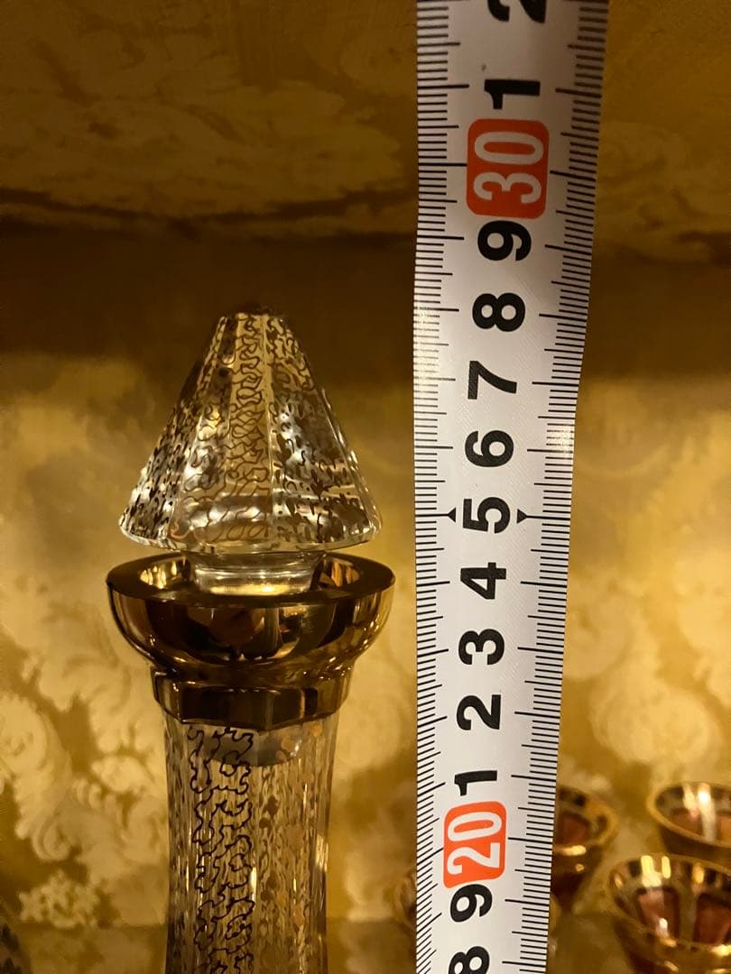 ベネチアングラス　グラスとピッチャーのセット