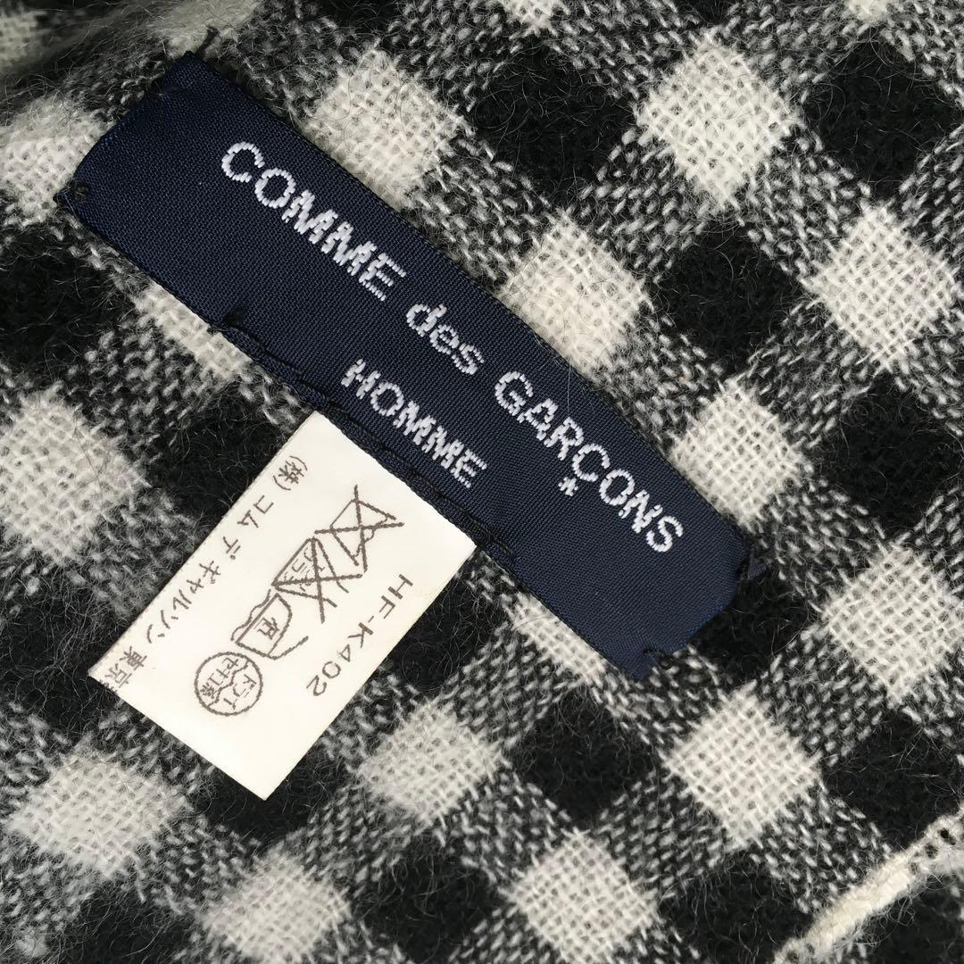 COMME des GARÇONS HOMME 大判カシミヤ100％マフラー