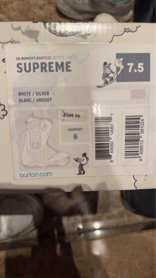 BURTON BLENDER 45 スノーボード 142㎝、ブーツ　セット